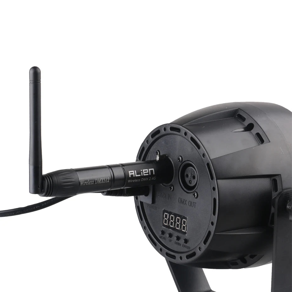 ALIEN DMX512 Contrôleur sans fil Récepteur Émetteur 2.4G ISM Dif Distance de communication 300m pour Scène Par DJ Disco Bar Lumières