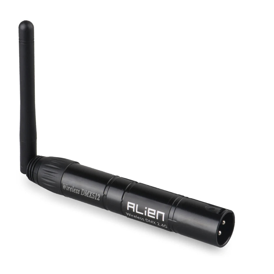 ALIEN DMX512 Contrôleur sans fil Récepteur Émetteur 2.4G ISM Dif Distance de communication 300m pour Scène Par DJ Disco Bar Lumières