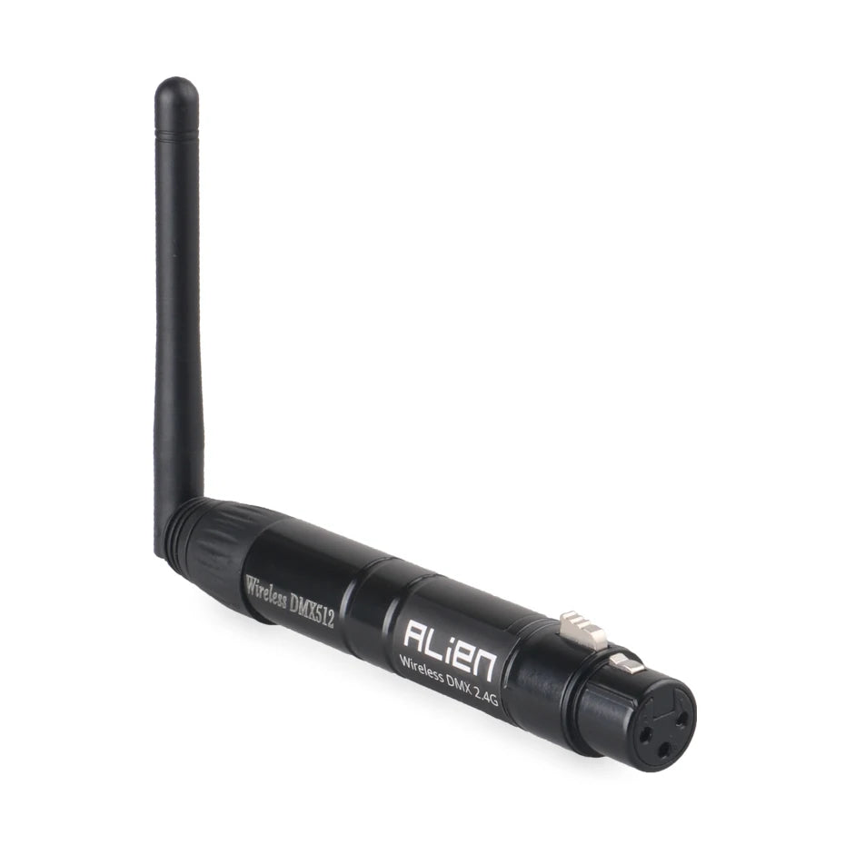 ALIEN DMX512 Contrôleur sans fil Récepteur Émetteur 2.4G ISM Dif Distance de communication 300m pour Scène Par DJ Disco Bar Lumières