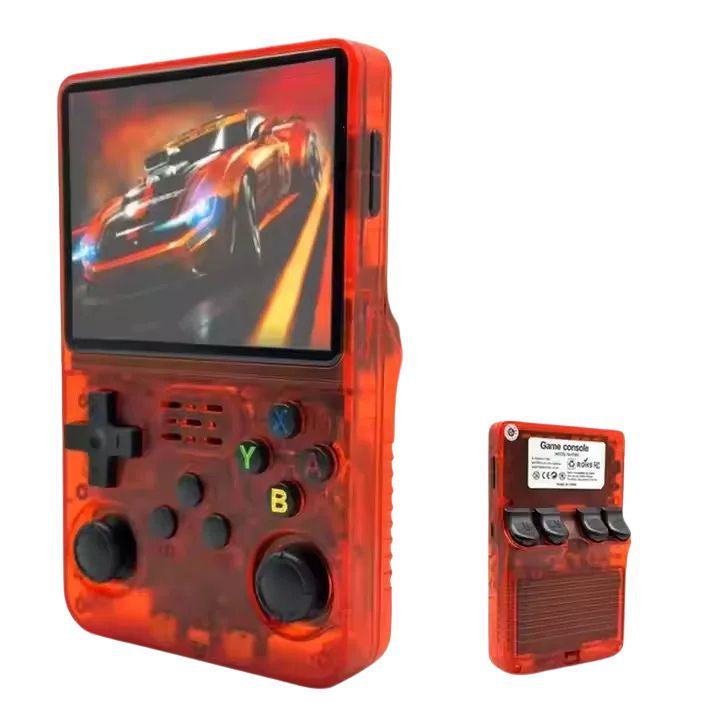 Console de jeu vidéo portable rétro R36S, écran IPS de 3.5 pouces, lecteur vidéo de poche portable pour enfants, 64 Go, plus de 10 000 jeux, système ArkOS