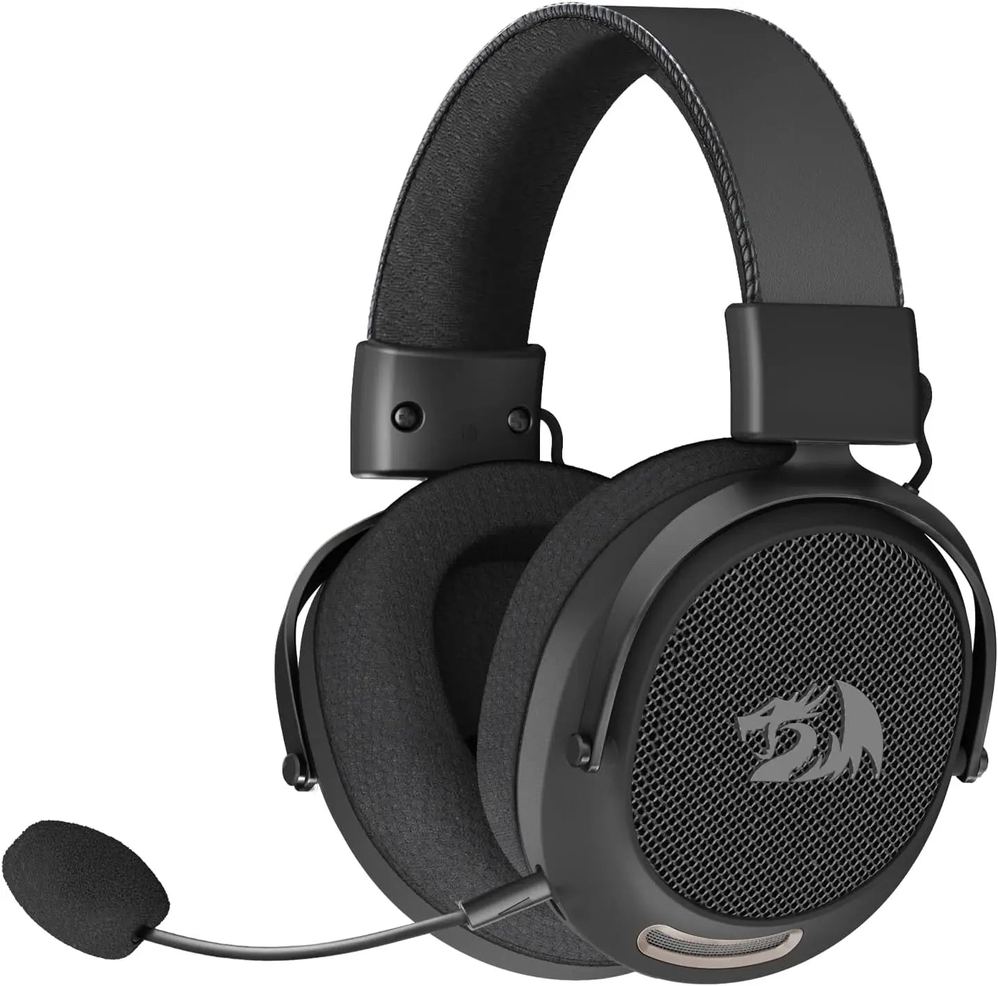 Redragon H858 casque de jeu, tri-mode 2.4GHz / Bluetooth / filaire, coloris gris