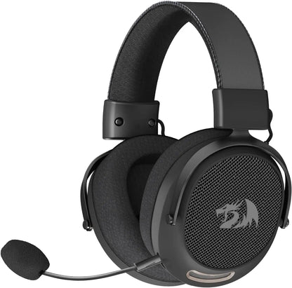 Redragon H858 casque de jeu, tri-mode 2.4GHz / Bluetooth / filaire, coloris gris