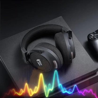 Redragon H858 casque de jeu, tri-mode 2.4GHz / Bluetooth / filaire, coloris gris