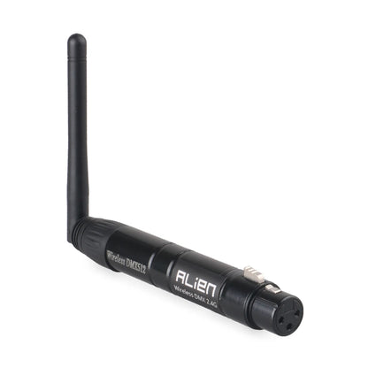ALIEN DMX512 Contrôleur sans fil Récepteur Émetteur 2.4G ISM Dif Distance de communication 300m pour Scène Par DJ Disco Bar Lumières